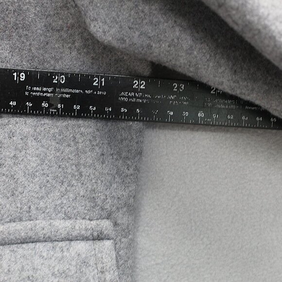 Vintage Pendleton Gray Wool Zip Jacket β Men's 40 β Satin Lined - Picture 8 of 11